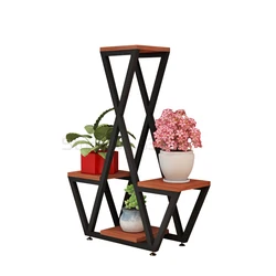 Support de stockage de fleurs en fer à plusieurs niveaux, balcon multifonctionnel, Simple, nordique, créatif, pour le salon 