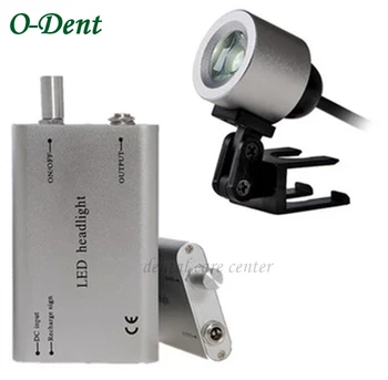 

Rechargeable Protable 5W Headlight for Dental Loupe Dental Lab Medical Loupe Binocular Magnifier Surgical headband