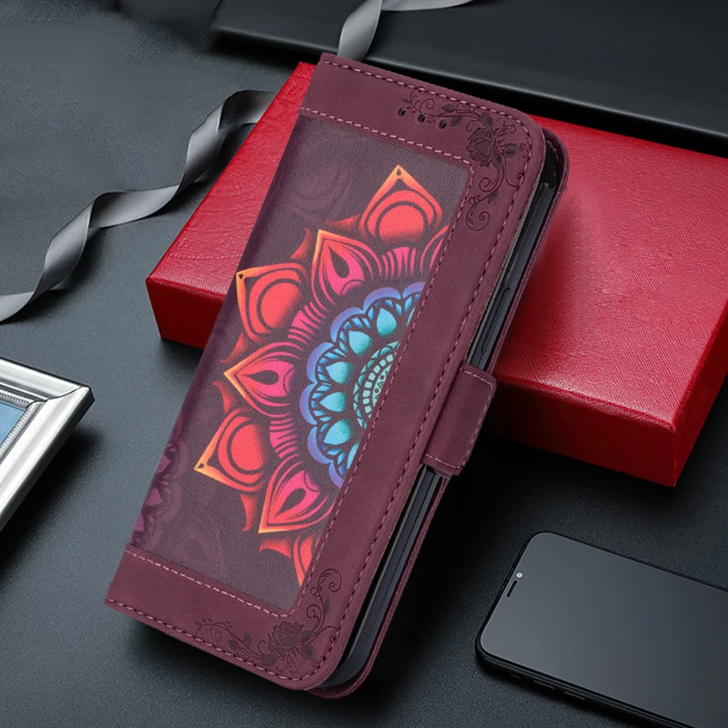 

Wintage Leather Flip Wallet Folio Shock proof Protective Case For Samsung Galaxy M10 M10S M40S M60S M80S Cover Fundas Coque