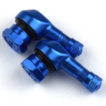 

35mm Valve Stems Motorcycle 2pcs Set Aluminum alloy Replacement Useful