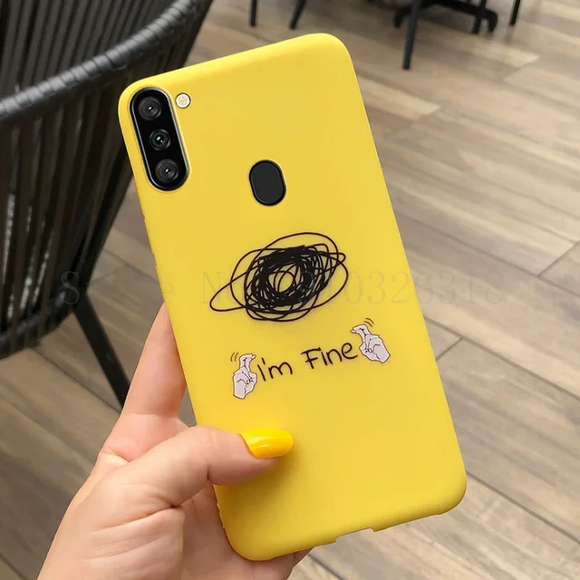 Shockproof Cartoon Silicone Phone Case For Samsung Galaxy A11 A 11 SM-A115F/DS 6.4
