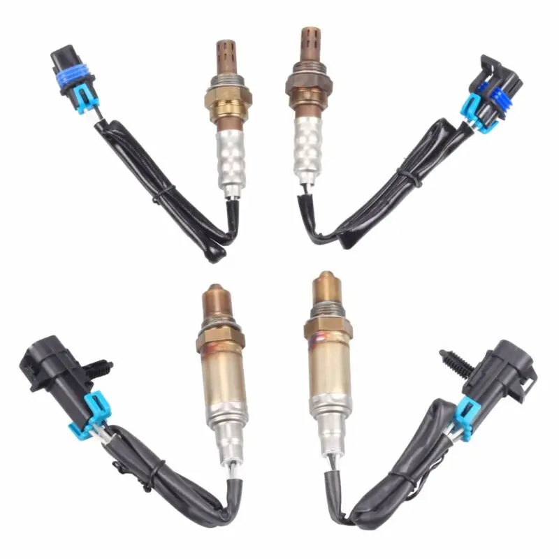 

4Pcs Newest Oxygen Sensor Up & Downstream Replacement For 06 07 Chevrolet Silverado 1500 Tahoe
