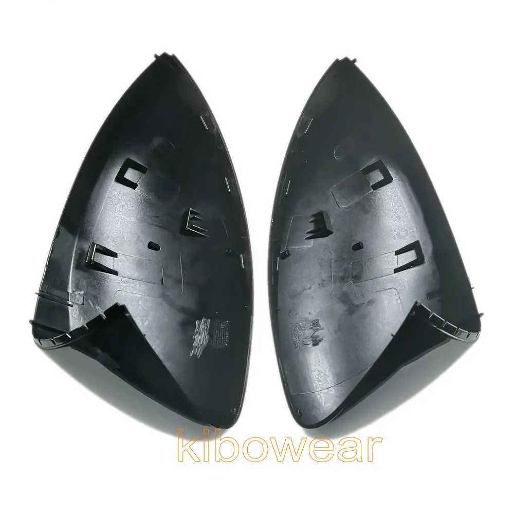 Schwarze Seitenspiegelkappen für VW Tiguan MK1 Sharan 2009 2010 2011 2012 2013 2014 2015, Ersatz für das Rückspiegelgehäuse_voghion.com