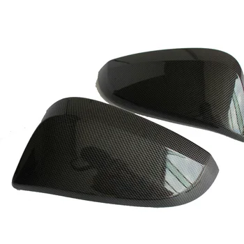 

2pcs Car Side Rearview Mirror Cover Trim For Toyota RAV4 2019 2020 Mirrors Covers Accessories Carbon Fiber Styling