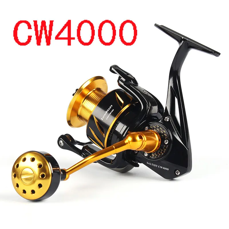 CW4000 REEL Lurekiller Saltwater Spinning Jigging Fishing Reel Spinning Reels 10BB Alloy reel 35kgs drag power Japan Made Stella - Цвет: CW4000 REEL