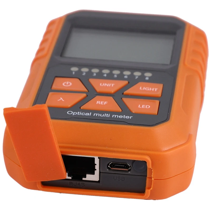 3In1 Optical Power Meter Visual Fault Locator Network Cable Test Led Lighting Optical Fiber Tester 1Mw With 5Km Visual Fault Loc 6