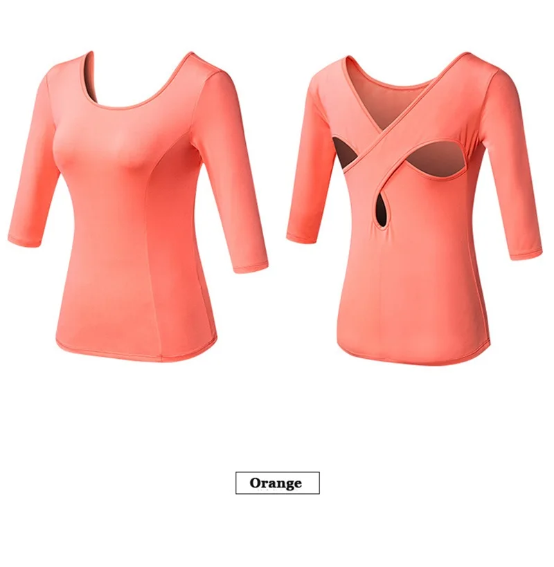 Новая Сексуальная женская футболка с коротким рукавом для фитнеса Упражнения тренировка спортивные футболки фитнес-Спорт Футболка Йога Топ Спортивная одежда
