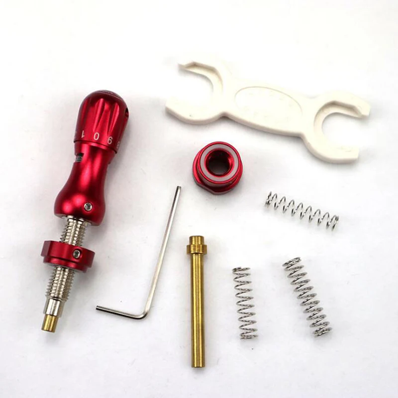 

5 colors 1pc Archery Arrow Cushion Plunger Aluminum Alloy Micro-Click Spring Tension Pressure Hunting