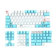 1 zestaw PBT barwnik sublimacyjny klawisze do przełącznika MX klawiatura mechaniczna profil OEM klawisze kompatybilne z 980