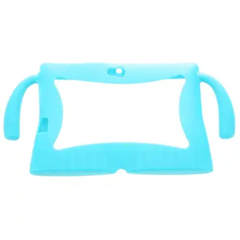 

7 Inch Soft Silicone Gel Cover Case For Q88 Android Kids Children Tablet PC A13 Sky blue