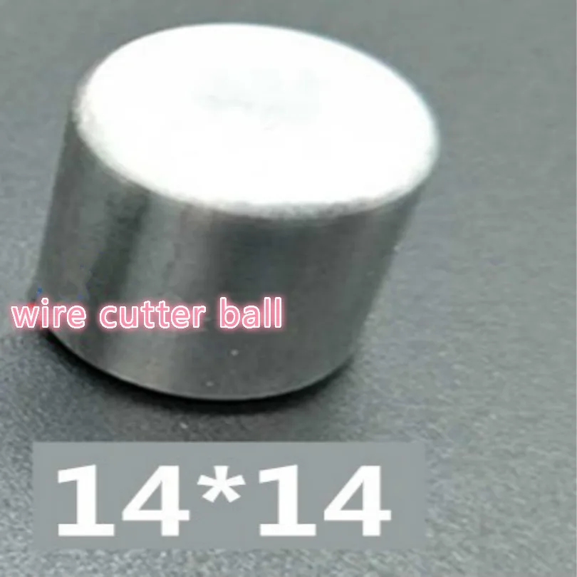 

outside D 14*14 cnc wire edm machine part Wire cutting machine Guide ball wire cut edm Guide spacer pillar wirecut Guide roller