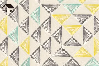 

Colorful Triangle Bath Rugs Non-Slip Doormat Door Mat Bathroom Accessories