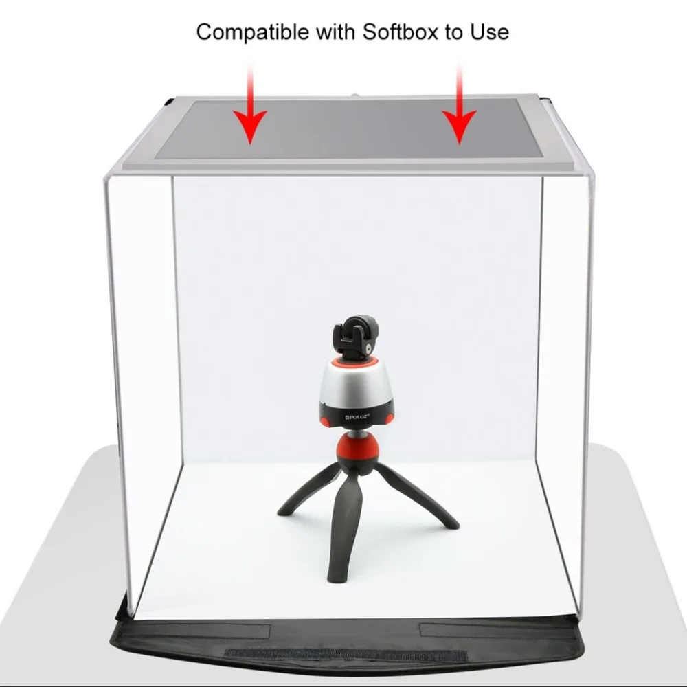 Wired Shadowless LED Lamp Light Panel 38CM*38CM Softbox Photography Lighting Photo Studio Backgroud Bottom Board