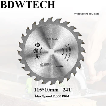 

Free shipping 115MM Saw Blade for BDEWTECH BTC02 circular Saw 115x10mm