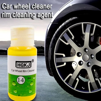 

1Pcs HGKJ-14 20ML Car Wheel Ring Cleaner Detergent Remove Rust Tire Liquid Cleaning Agent Auto Accessories