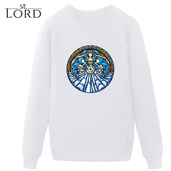 

Cartoon lovely girl round neck women's Sweatshirt fashion autumn winter warm Sweatshirt