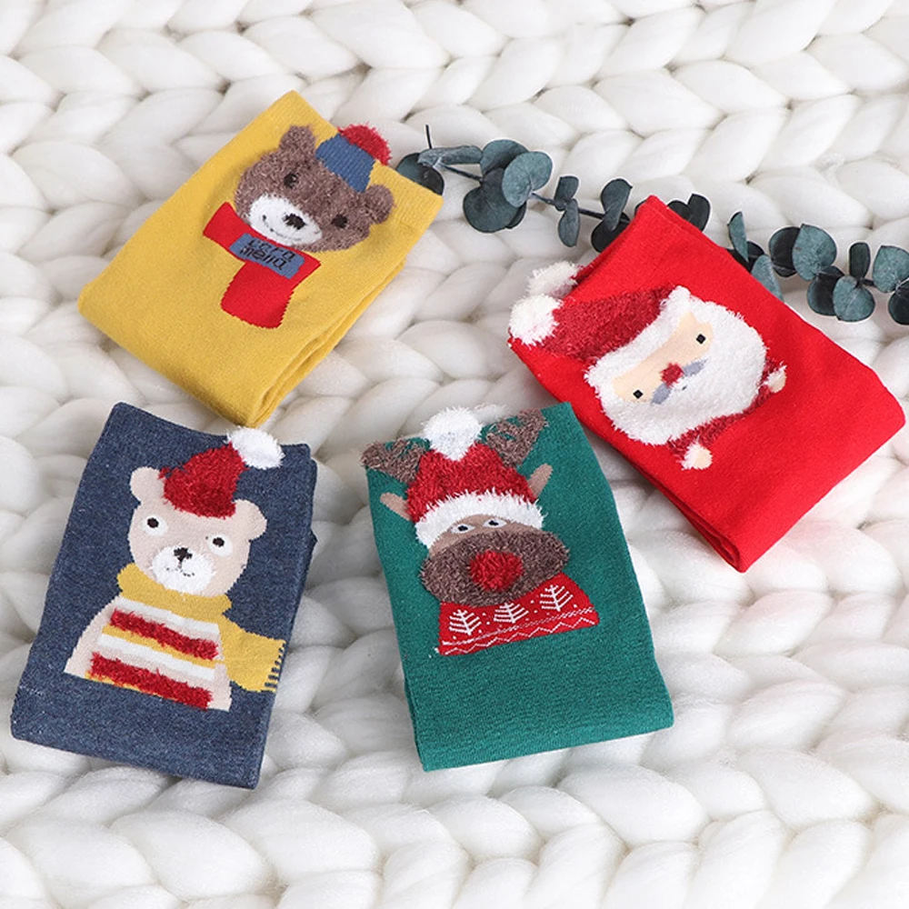 Cotton Medium Stockings Flexible Fashion Cotton Socks Soft Winter Variety Of Styles Winter Women Socks Perspiration Antiseptic