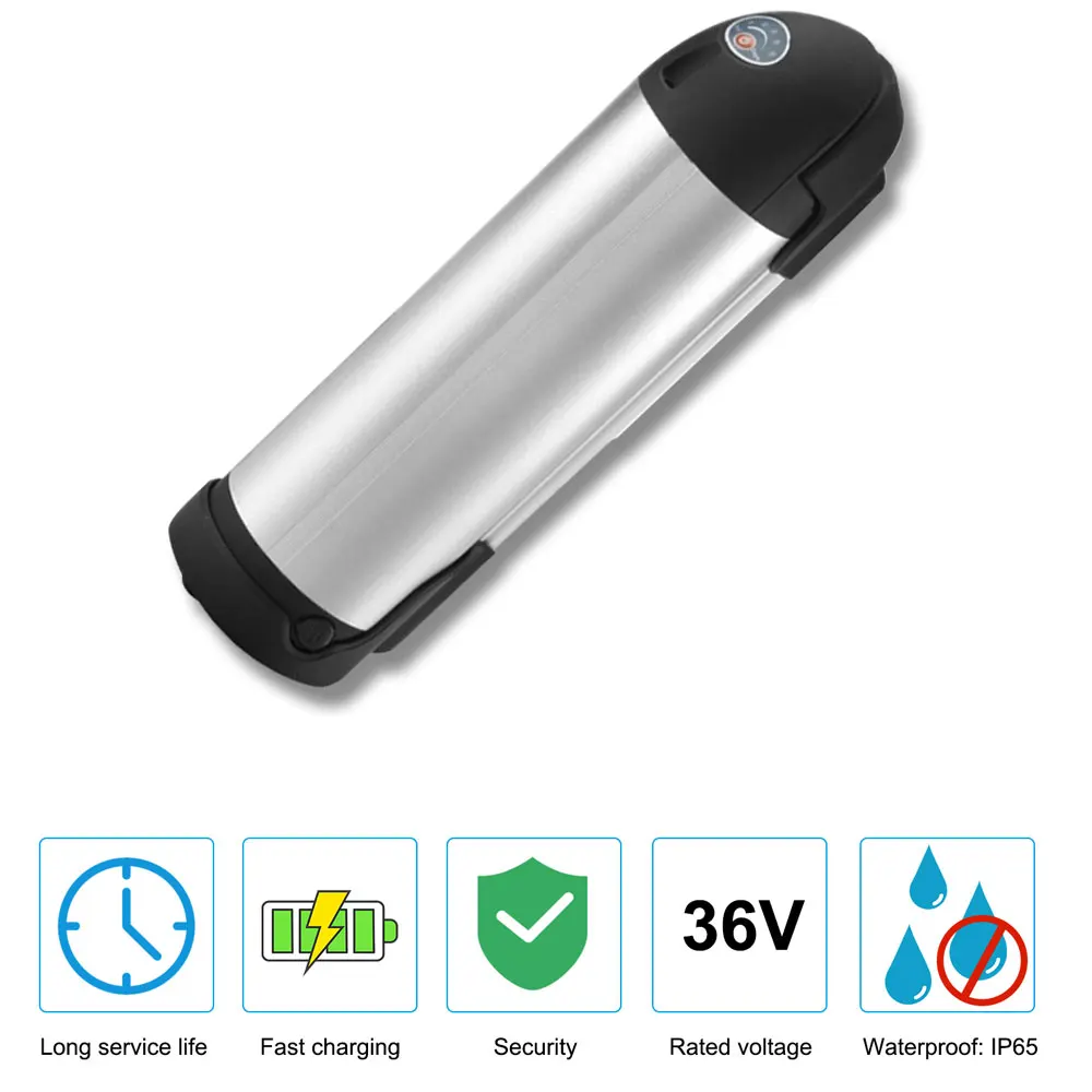 Water Bottle Downtube Ebike Battery Pack 36V 10Ah 13Ah Kettle Lithiun