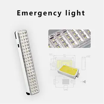 

30/60/90 LED Multi-function Rechargeable Emergency Light Flashlight Mini 30 LED Emergency Light Lamp For Home Camp Outdoor