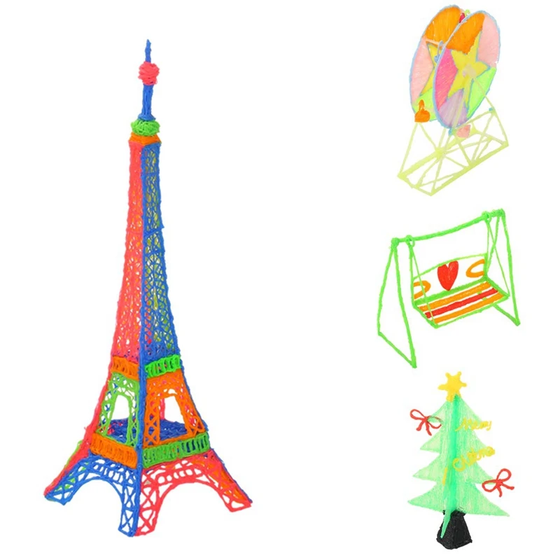 3D Ручка, 3D Ручка для печати с ЖК-дисплеем, Usb зарядка, контроль температуры, 4 контроля скорости печати, Совместимость с Abs Pla, Be