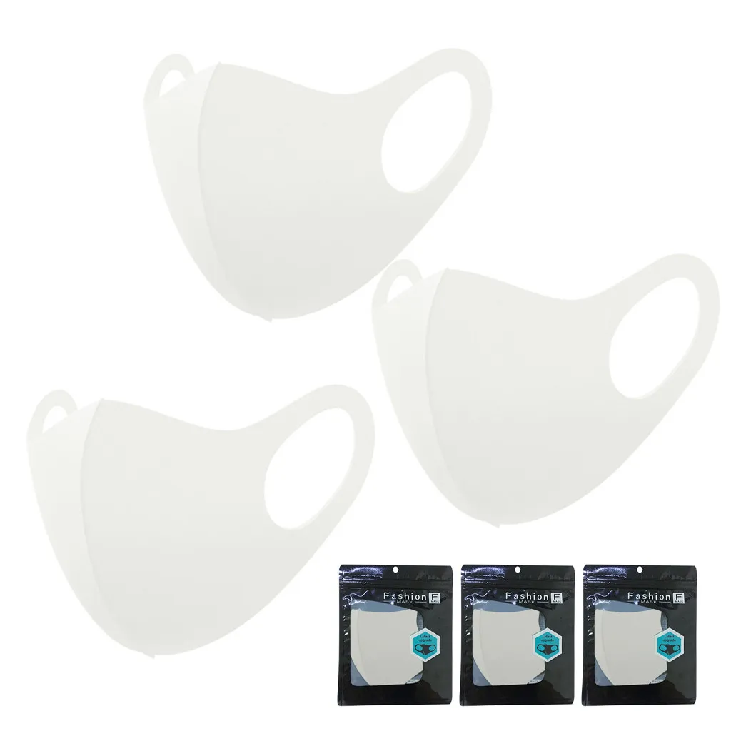 Washable 3 Layer Cotton Face Mask 3pcs face mask