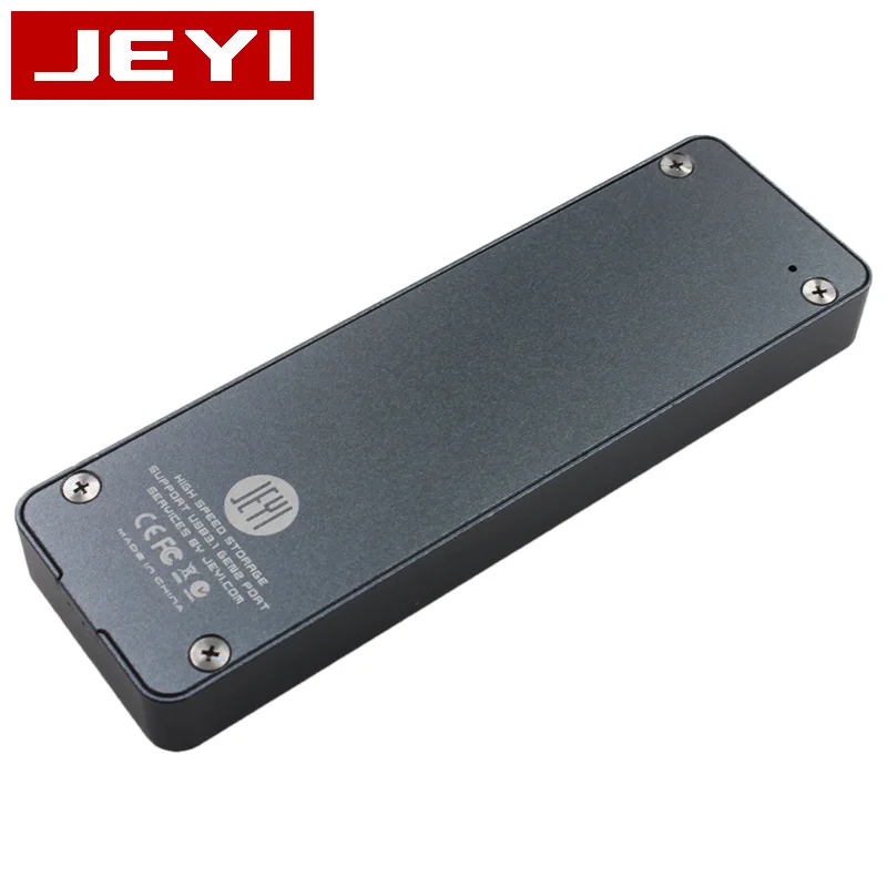 Чехол JEYI i9 GTR NVME алюминиевый корпус для мобильного жесткого диска TYPE C3.1 RTL9210 m. 2 USB3.1