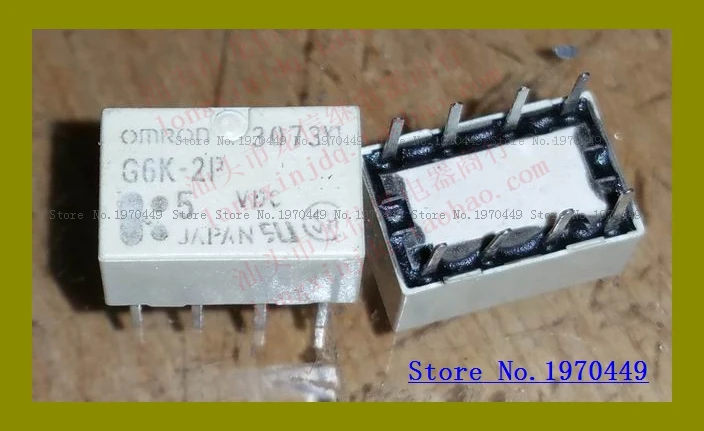 8 G6K-2P/Y G6K-2F/Y G6K-2G-Y 3 V/5 V/12VDC