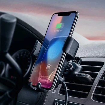 

Car Wireless Charger Car Phone Holder Fast for Skoda Octavia Fabia Rapid Superb Yeti Roomster