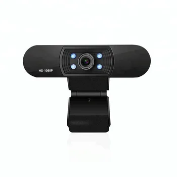 

Webcam with Microphone,1080P HD Webcam Desktop or Laptop, Streaming Webcam for Computer Widescreen Video Calling and Recording