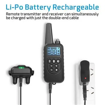 

Dog Training Device Bark Stopper Pet Supplies Collar Dog Training Device Remote Control Dog Collar Pet with Collar