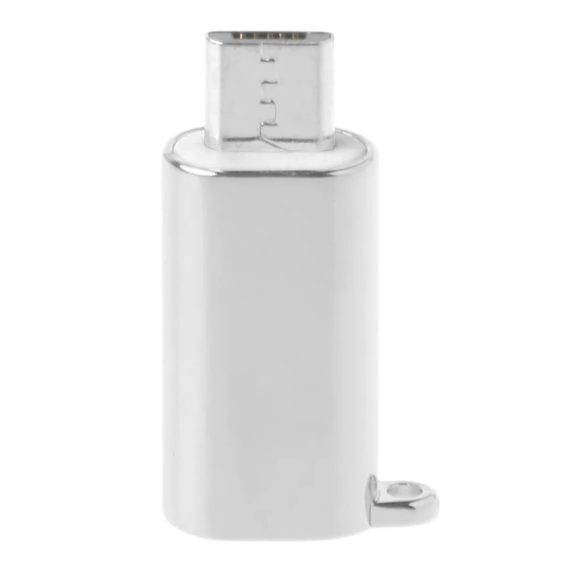 Цинковый сплав 8Pin Lightning Женский к Micro USB 2,0 Тип A Мужской адаптер конвертер 77UA