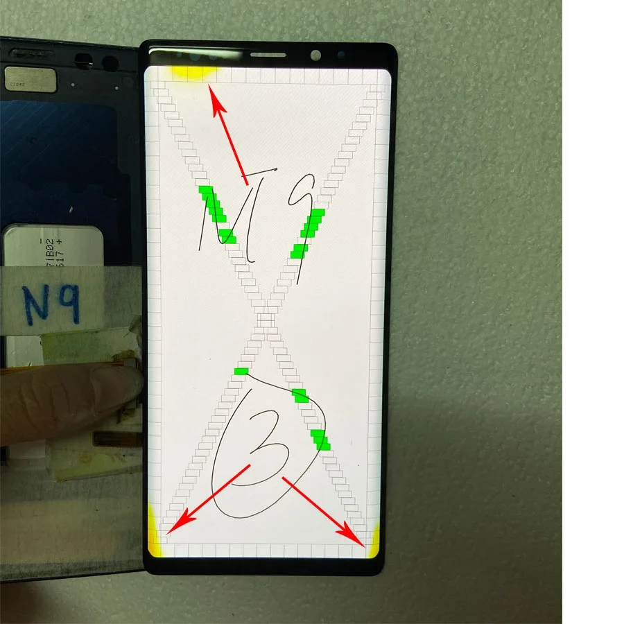 

AMOLED For Samsung Note 9 LCD Display Touch N960 LCD Display For Samsung Note9 Dead pixels Lcd Display +Touch Screen Digitize