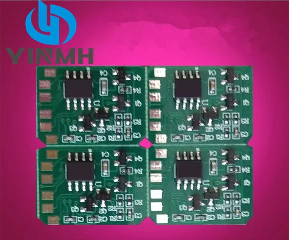 4 шт. совместимый тонер-чип для принтера OKI C3300 C3400 C3450 C3520 C3530 C3600 | Компьютеры и офис