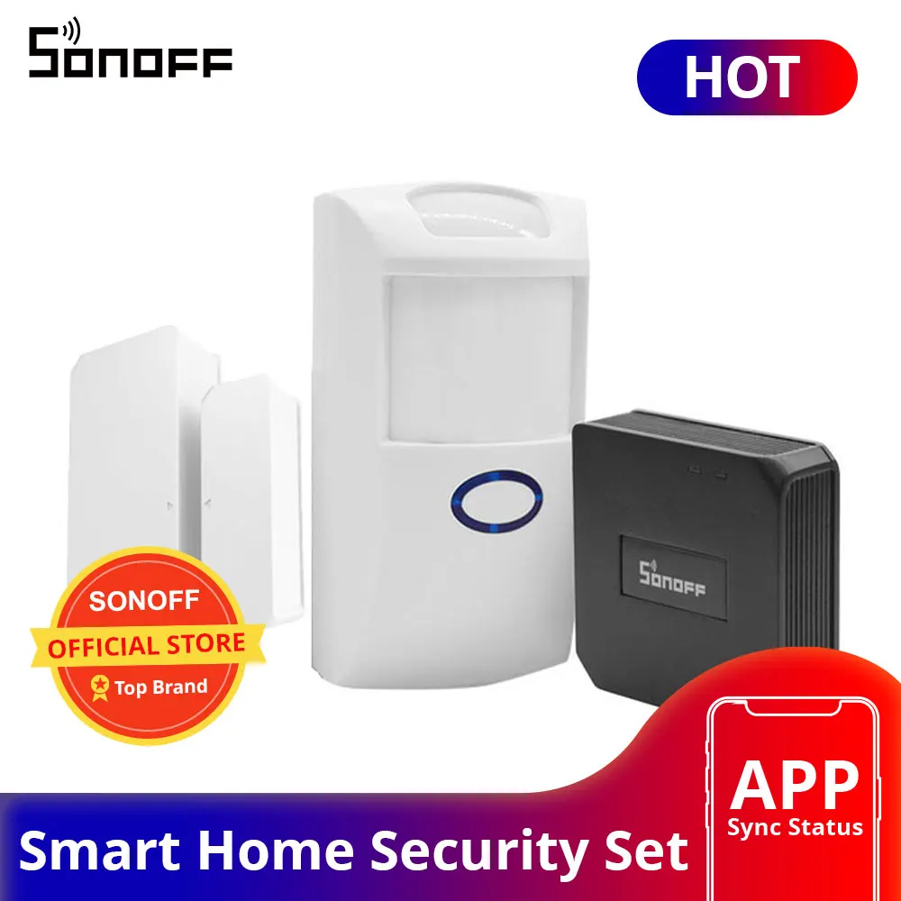 Sonoff RF Bridge 433 МГц Wi Fi беспроводной преобразователь сигнала PIR 2 Датчик/DW2 датчик
