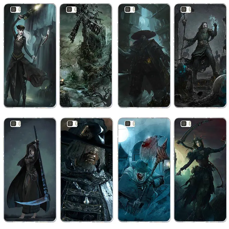 Soft Phone Case for Huawei P8 P9 P10 P20 P30 Mate 10 Pro Y5 Y6 Y7 2018 2019 Honor 6X 7X 9 Lite Plus Bloodborne Platinum Arts |