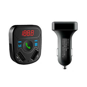 

USB Car charger Wireless Bluetooth Handsfree Car Kit FM Transmitter MP3 Player Dual Charger