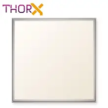 ThorX 62x62 см ультратонкий Светодиодный Панель-36 Вт, 3000 лм с крепежные зажимы и светодиодный драйвер 100-240 V, Холодный/теплый белый/нейтральный белый