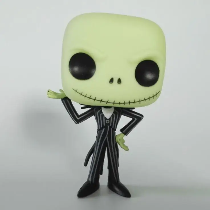 FUNKO POP Jack Skellington Кошмар перед Рождеством ноль фигурки Виниловая фигурка Коллекционная модель с коробкой - Цвет: 15 no box
