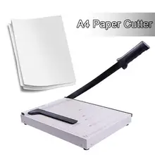 A4 резак для бумаги Многофункциональный стальной триммер для бумаги ручной фото острый нож для домашнего офиса школы резак для бумаги