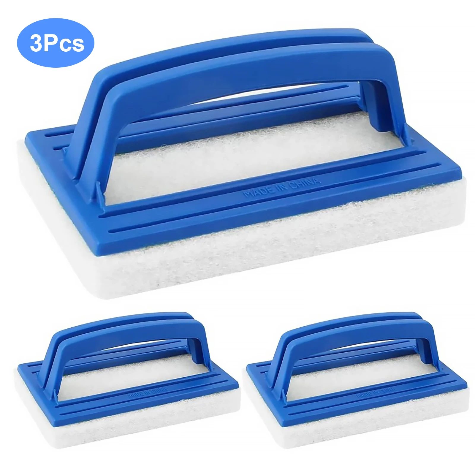 Pool Wall Cleaning Brush Waterline Scrubber Cleaning Pool Hot Spring Swimming Spa Tub Accessory Sponge Brush Cleaner-swimming pool cleaner