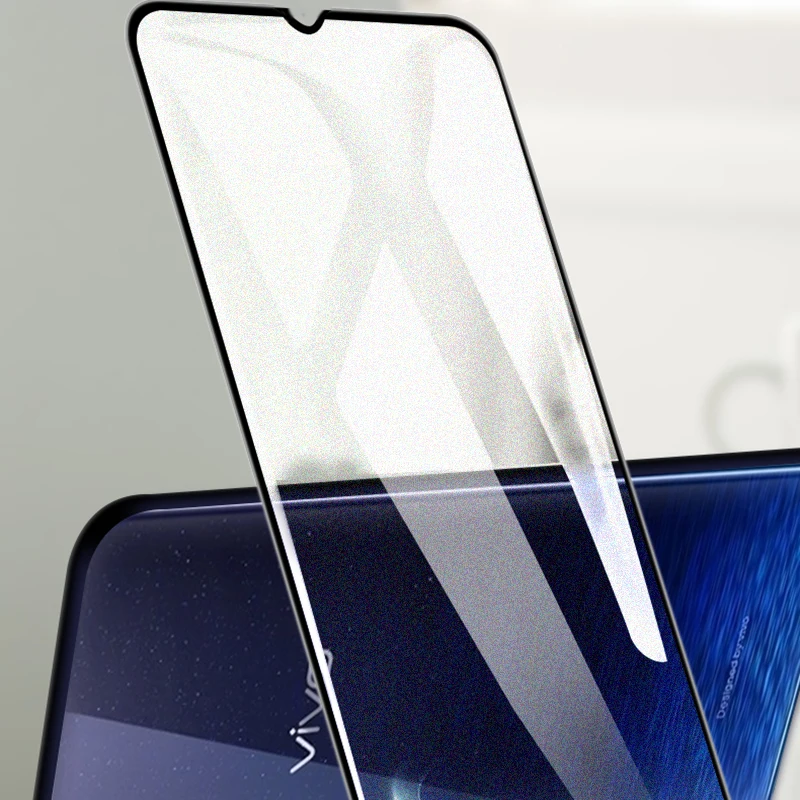 

Full Cover Frosted Tempered Glass For VIVO Y19 U3 Anti-fingerprint Matte Glass Screen Protector 9H Protective Phone Front Film