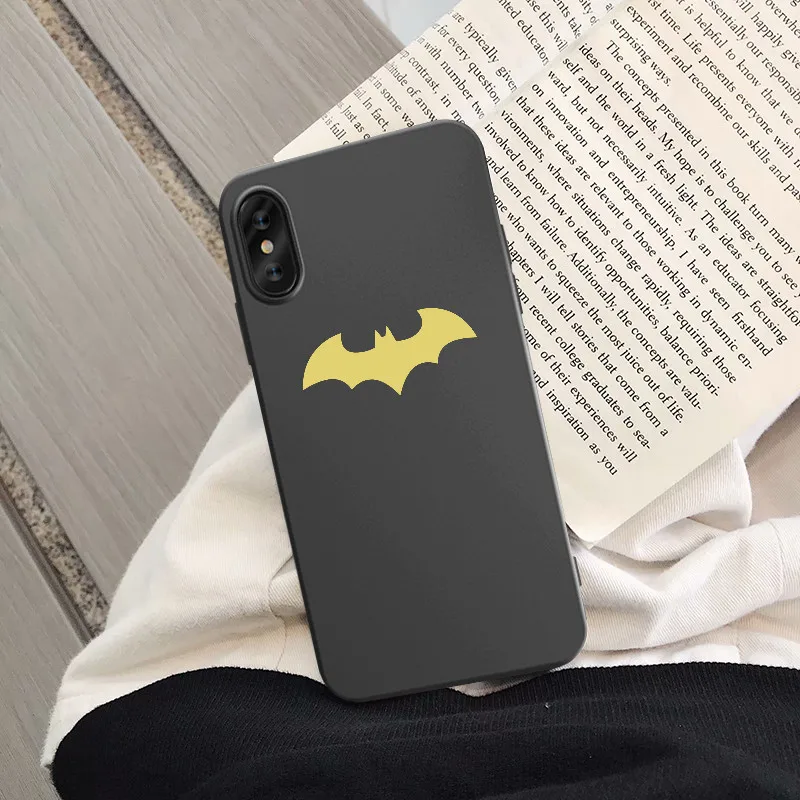 Style 3 Чехол для телефона с изображением героев мультфильма «Бэтмен» для iPhone XS MAX 11Pro XR X 7 8 6s Plus Super Hero, мягкая Матовая силиконовая задняя крышка, тонкий Чехол - Цвет: Style 3