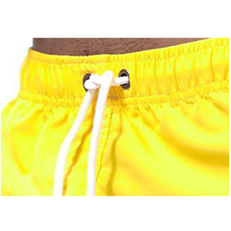 Summer Men's Beach Shorts Letter Printed Fitness Sports Casual Elastic Waist Drawstring Male Board Short Pants S-3XL