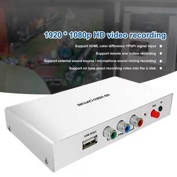 

HD 1080P Mini Teaching Grabber HDMI Video Card Computer Components Broadcasting Dongle US EU UK Plug Audio Game