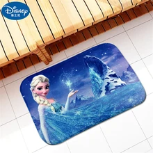 Детский коврик с рисунком из мультфильма «Холодное сердце», 38x58 см, коврик для ванной комнаты, коврик для кухни, для детей, для мальчиков и девочек, игровой коврик для ползания, коврик для спальни
