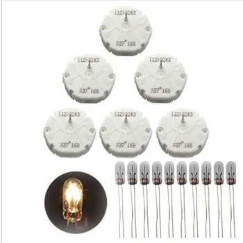 

6pcs/lot car electric motor x27 168 for GM GMC Car truck Stepper Motor Speedometer Gauge Repair Kit Instrument Cluster+10 Bulbs