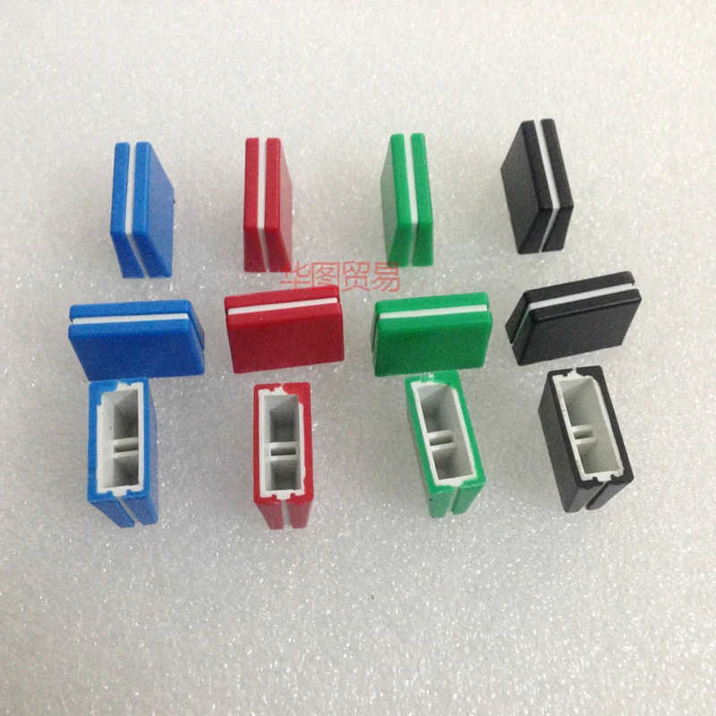 

12pcs For PIONEER DJM Mixer Mixer Knob / Fader Cap Crosscut Knob Key Potentiometer Fader Cap