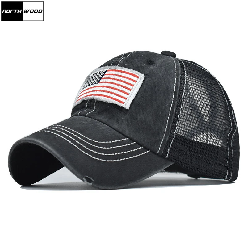 NORTHWOOD Fashion Womens Ponytail Cap With Mesh Breathable Summer Baseball Caps Casquette Homme Dad Hats Snapback Female | Аксессуары