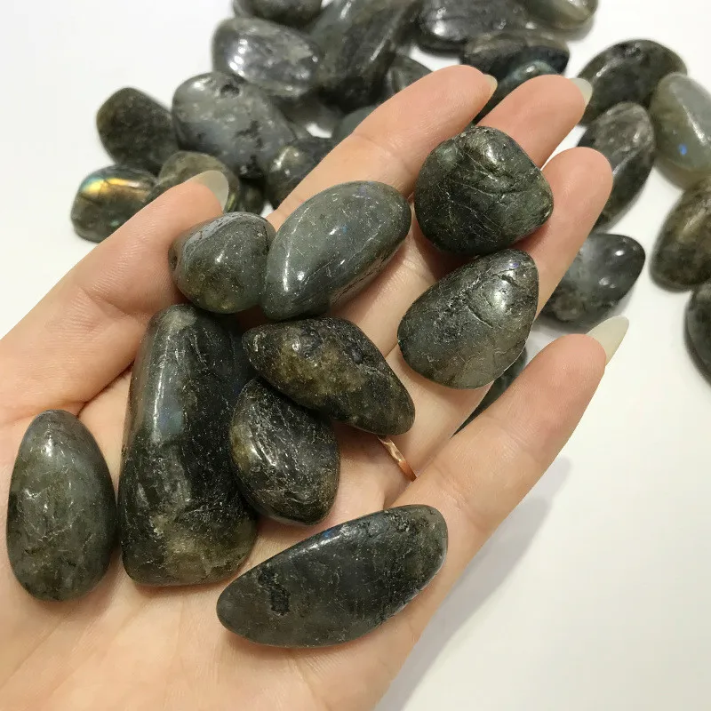 100 г натуральный камень лабрадорит лунный Feldspar гравий рок кристалл Кварцевый