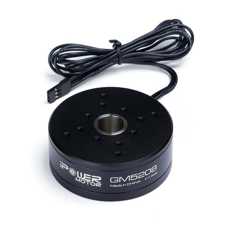 Ipower gimbal Brushless Motor GM5208H-180T/200T Hollow Shaft w/Slipring,Stabilizer F